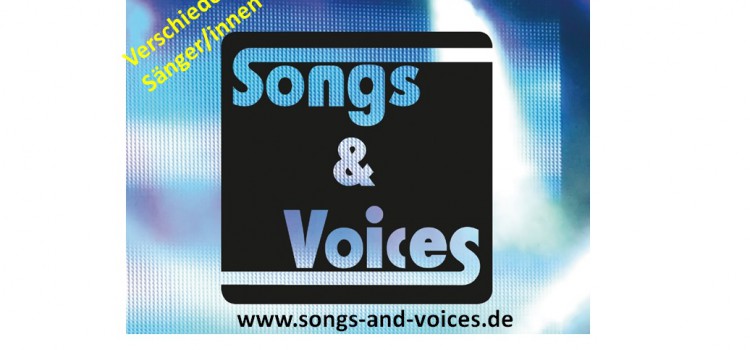 Songs & Voices – Das Line Up Oktober 2015!