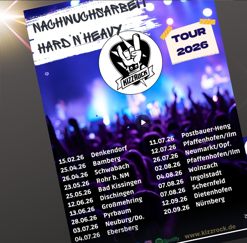 KIZZRock Tourdaten 2026